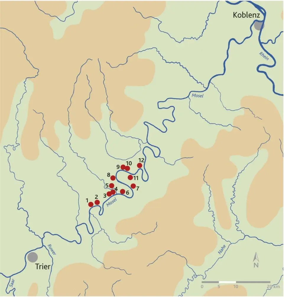 Abb 3Römische Keltern an der Mosel 1 Piesport 2 PiesportMüstert 3 - фото 39