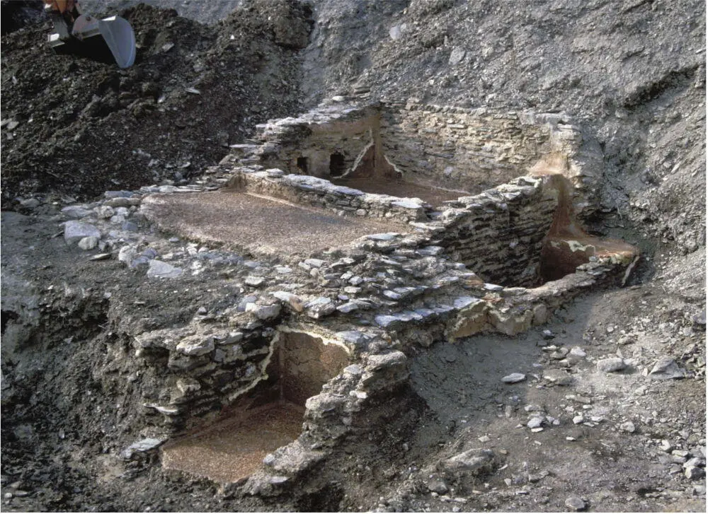 Abb 5Die westliche Kelteranlage von Brauneberg mit zwei Maische eines - фото 41