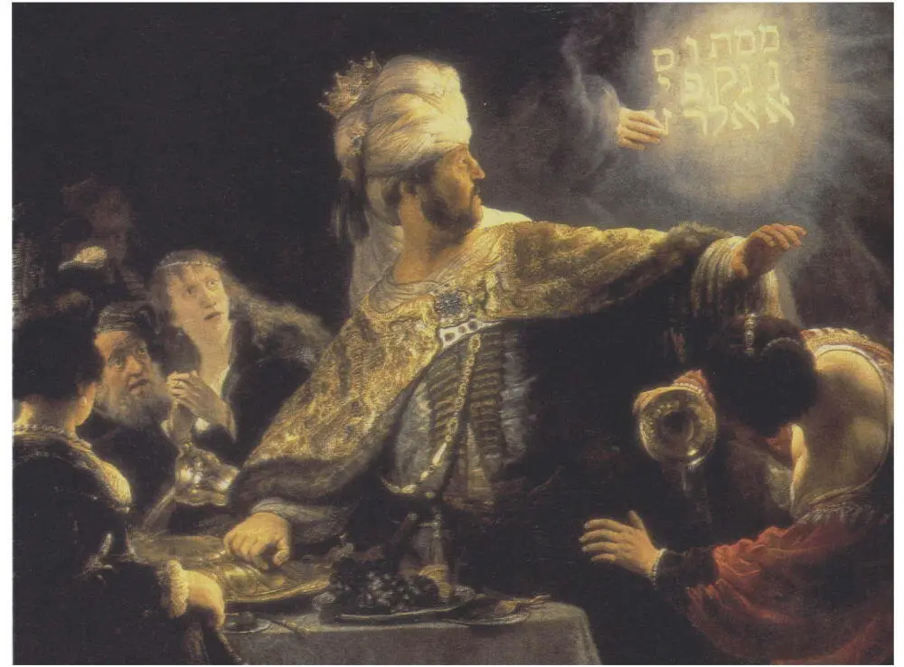 Abb 6Rembrandt Das Gastmahl des Belsazar Letztendlich bleiben alle Theorien - фото 26