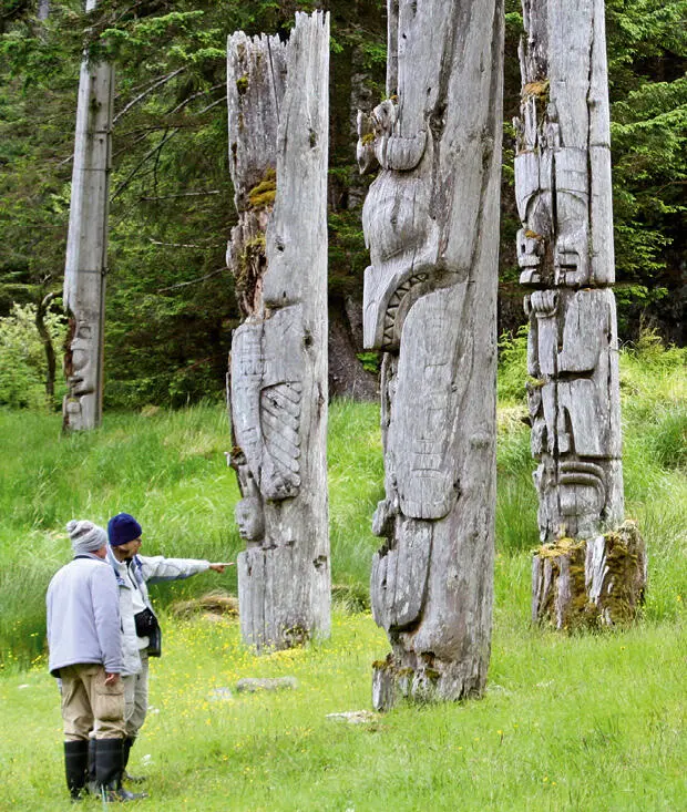 Zeugen einer großen Kultur die Totempfähle von SGangGwaay Reisetipp 13 - фото 35