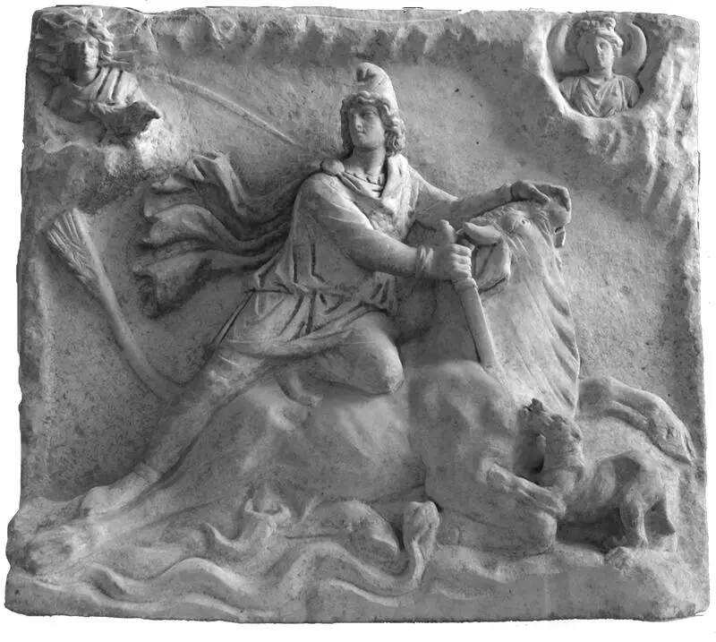 Abb 25 Mithras opfert einen Stier Seite A von einem Relief aus dem 23 - фото 10