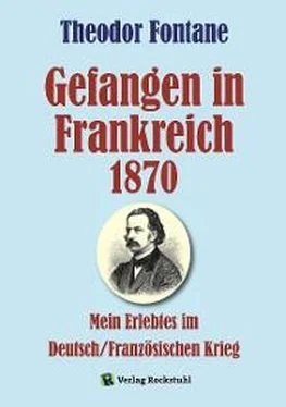 Theodor Fontane Gefangen in Frankreich 1870 обложка книги