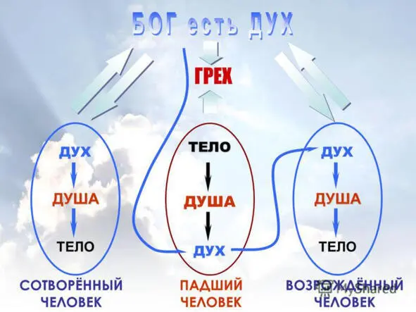 Когда Бог сотворил человека из праха земного по Образу и Подобию Своему и - фото 1