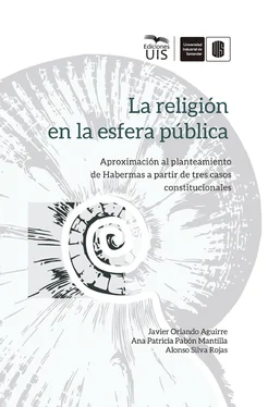 Javier Orlando Aguirre La religión en la esfera pública обложка книги