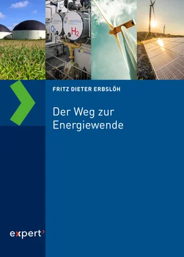 Fritz Dieter Erbslöh Der Weg zur Energiewende обложка книги