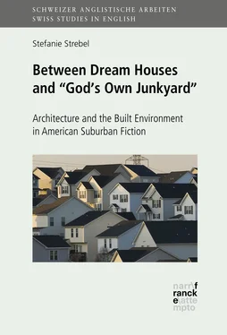 Stefanie Strebel Between Dream Houses and God's Own Junkyard: Architecture and the Built Environment in American Suburban Fiction обложка книги