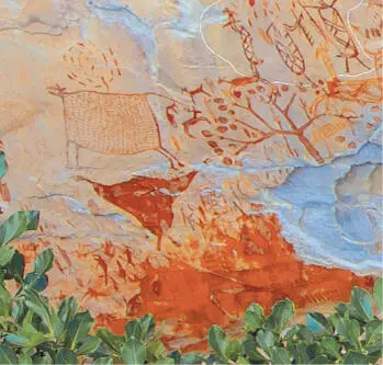 Muchas imágenes del estrato inferior de los murales están localizadas debajo de - фото 41