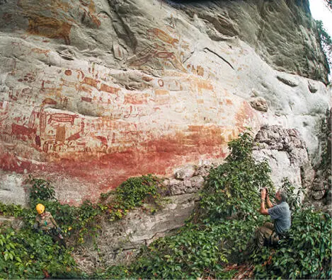 Los murales pictóricos de Chiribiquete constituyen un verdadero laboratorio de - фото 39
