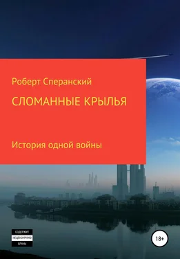 Роберт Сперанский Сломанные крылья обложка книги