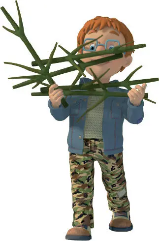 Auf PontypandyEiland wartete Trevor mit den Kindern auf Hilfe James das - фото 15