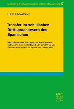 Lukas Eibensteiner Transfer im schulischen Drittspracherwerb des Spanischen обложка книги