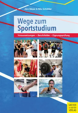 Jörn Meyer Wege zum Sportstudium обложка книги