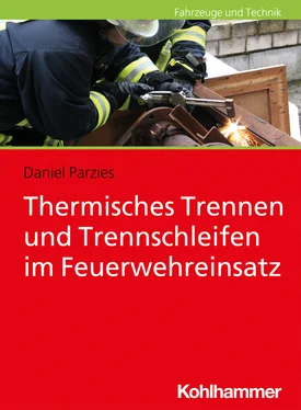 Daniel Parzies Thermisches Trennen und Trennschleifen im Feuerwehreinsatz обложка книги