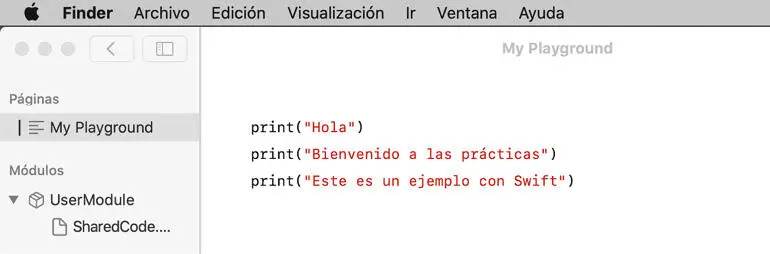 No te preocupes de grabar tu programa en este caso Swift lo hace - фото 68