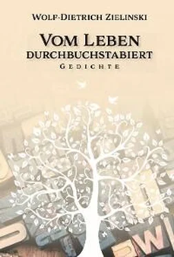 Wolf-Dietrich Zielinski Vom Leben durchbuchstabiert обложка книги