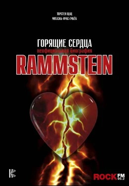 Торстен Шац Rammstein. Горящие сердца обложка книги