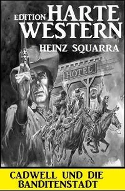 Heinz Squarra Cadwell und die Banditenstadt: Harte Western Edition обложка книги