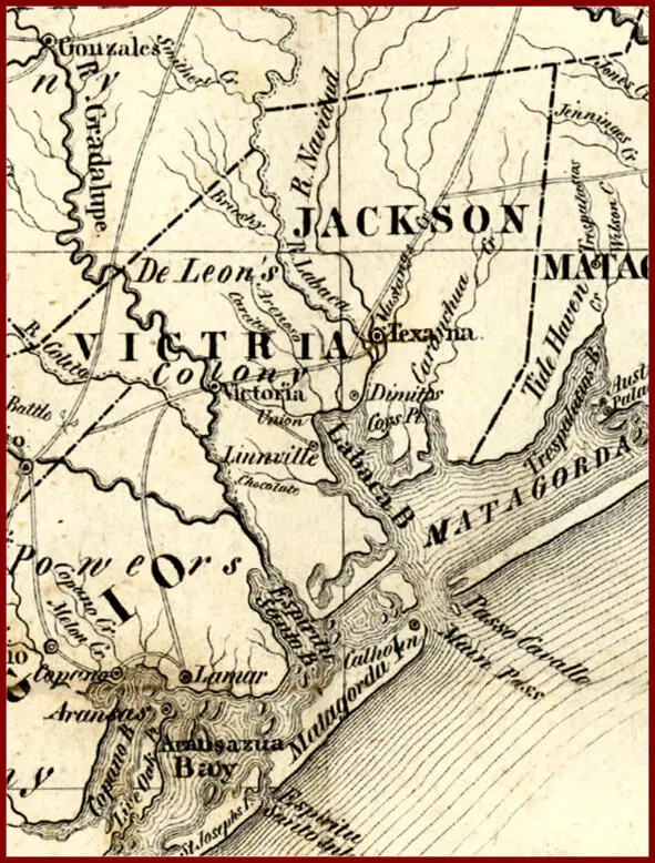 Линвилл и Виктория на карте 1841 года с сайта Wikimediacommons Узнав о - фото 10