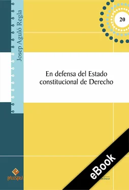 Josep Aguiló-Regla En defensa del Estado constitucional de Derecho обложка книги