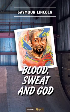 Saymour Lincoln Blood, sweat and God обложка книги