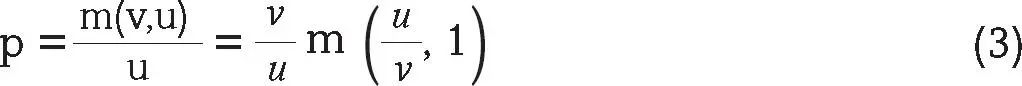 Thus the probability that a worker finds a job and a vacancy is filled is a - фото 15