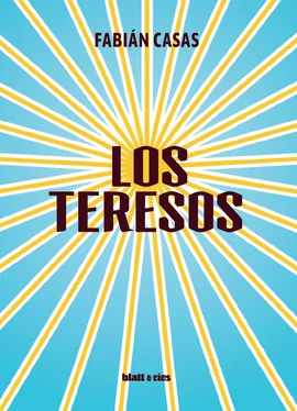 Fabián Casas Los Teresos обложка книги