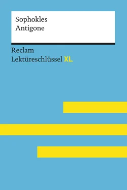 Theodor Pelster Antigone von Sophokles: Reclam Lektüreschlüssel XL обложка книги