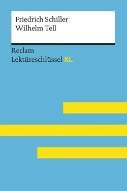 Martin Neubauer Wilhelm Tell von Friedrich Schiller: Reclam Lektüreschlüssel XL обложка книги