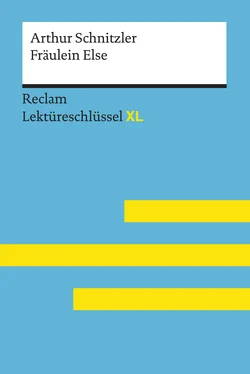 Bertold Heizmann Fräulein Else von Arthur Schnitzler: Reclam Lektüreschlüssel XL обложка книги