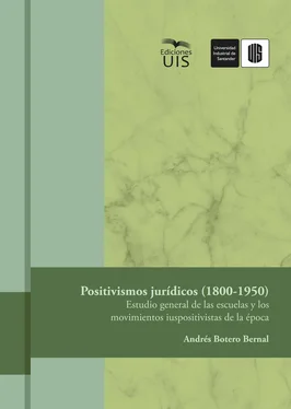 Andrés Botero Positivismos jurídicos (1800-1950) обложка книги