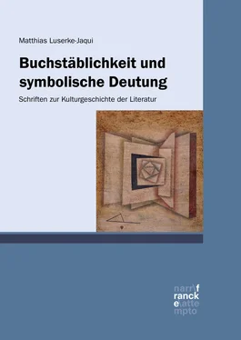 Matthias Luserke-Jaqui Buchstäblichkeit und symbolische Deutung обложка книги
