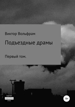 Виктор Вольфрам Подъездные драмы обложка книги