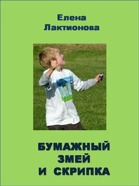 Елена Лактионова Бумажный змей и скрипка обложка книги