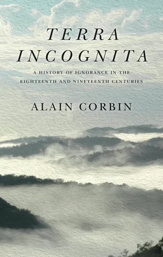 Alain Corbin Terra Incognita обложка книги