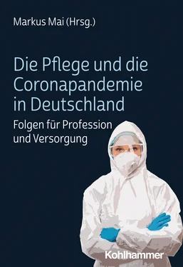 Неизвестный Автор Die Pflege und die Coronapandemie in Deutschland обложка книги