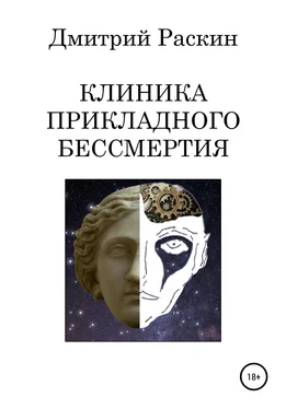 Дмитрий Раскин Клиника прикладного бессмертия обложка книги