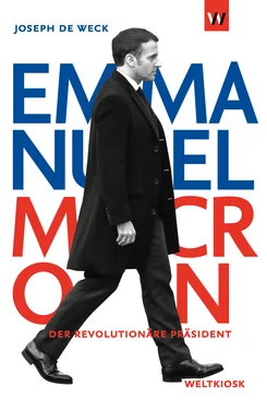 Joseph de Weck Emmanuel Macron обложка книги