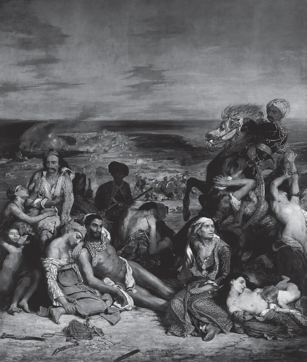 Esta obra maestra de Delacroix 17981863 representa la masacre griega que - фото 10