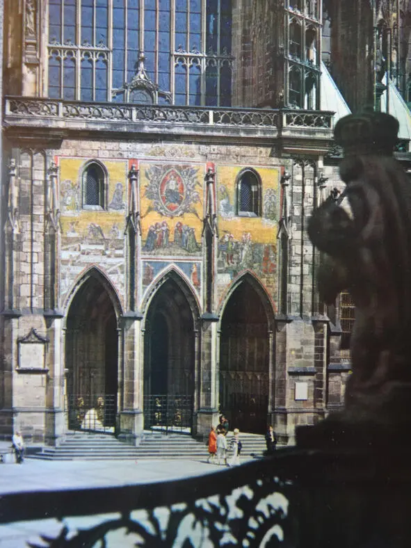 Золотые ворота пражского собора фото автора конца 1980х годов Неожиданно - фото 9