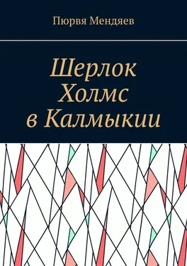 Пюрвя Мендяев Шерлок Холмс в Калмыкии обложка книги