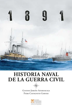 Gustavo Jordán Astaburuaga 1891: Historia naval de la Guerra Civil обложка книги