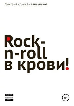 Дмитрий Каннуников Rock-n-roll в крови обложка книги