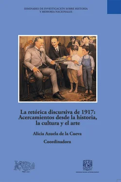 Alicia Azuela de la Cueva La retórica discursiva de 1917: Acercamientos desde la historia, la cultura y el arte обложка книги