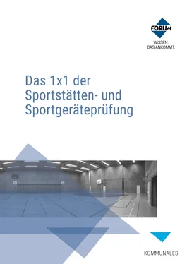 Forum Verlag Herkert GmbH Das 1x1 der Sportstätten- und Sportgeräteprüfung обложка книги