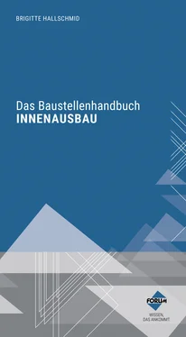 Brigitte Hallschmid Das Baustellenhandbuch für den Innenausbau обложка книги