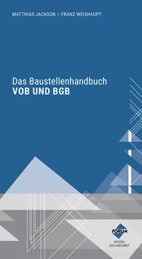 Matthias Jackson Das Baustellenhandbuch VOB und BGB обложка книги