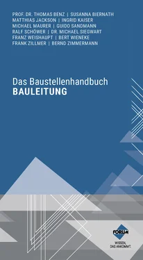 Michael Maurer Das Baustellenhandbuch Bauleitung обложка книги