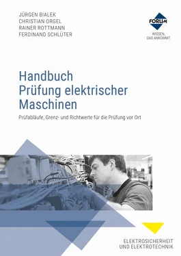 Christian Orgel Handbuch Prüfung elektrischer Maschinen обложка книги