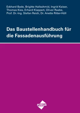 Thomas Kies Das Baustellenhandbuch für die Fassadenausführung обложка книги