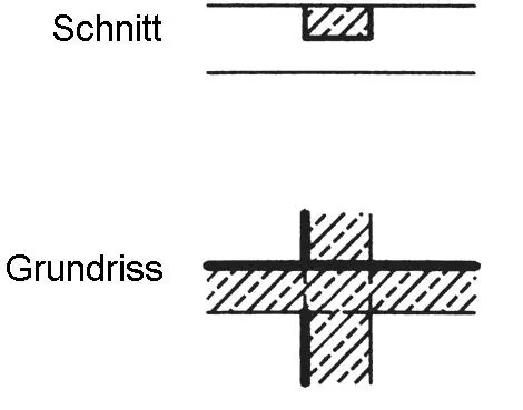 Bild 20 Bauteile ungleicher Höhe und Breite Die Massen von Unterzügen und - фото 70